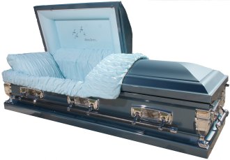 Sovereign Blue Casket